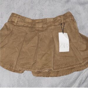 Zara Women's Tan Skirt
